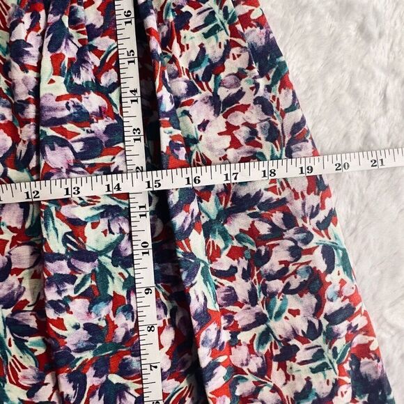 Suno Womens Multicolor Floral Print Sleeveless Fit And Flare Dress Size 4 - Picture 8 of 9